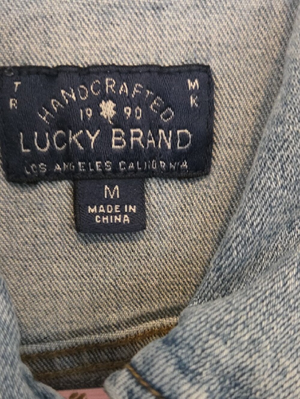 BOUTIQUE  STYLE Denim LUCKY JACKET .. COUNTRY GIRL Fun ! - Picture 4 of 5